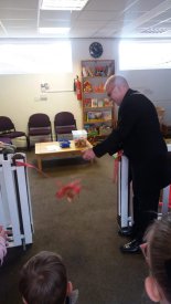 Cut the ribbon